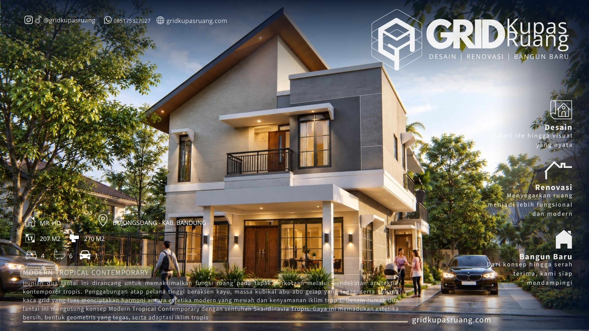 Design & Build yang Elegan & Fungsional