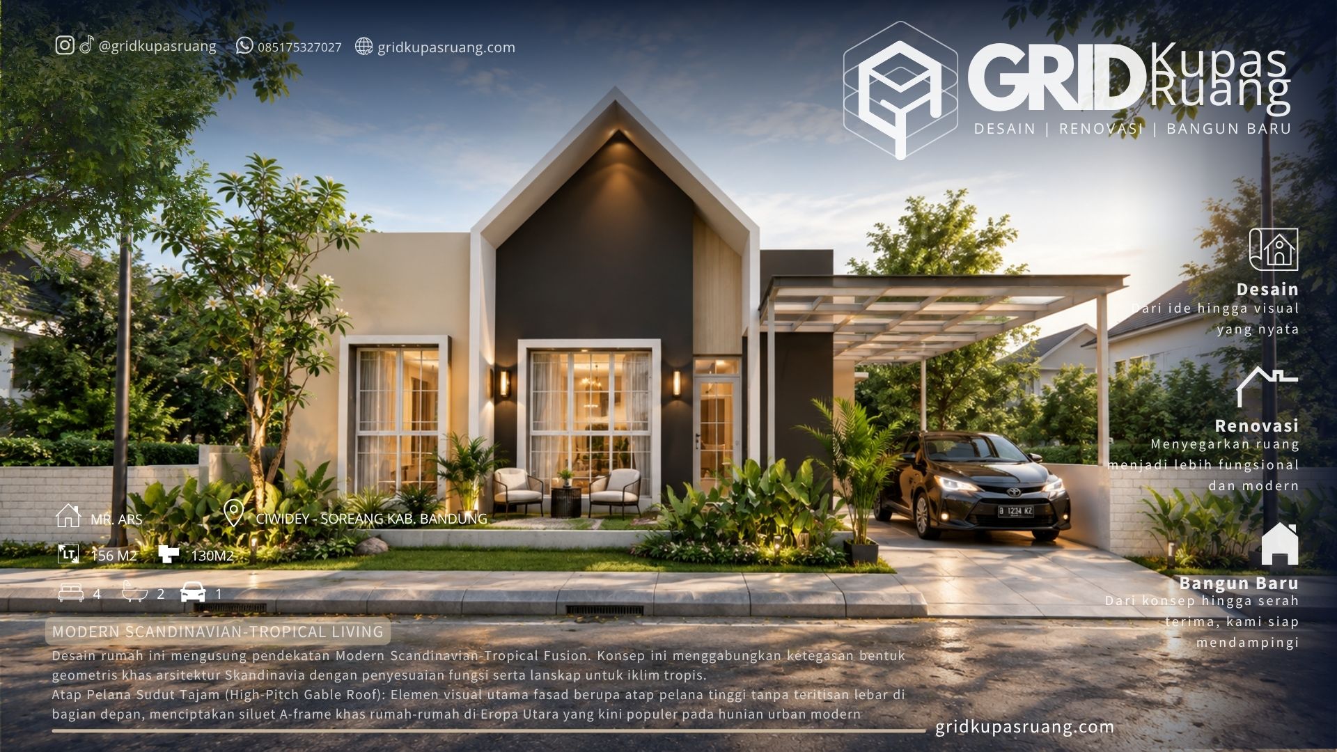 Design & Build yang Elegan & Fungsional