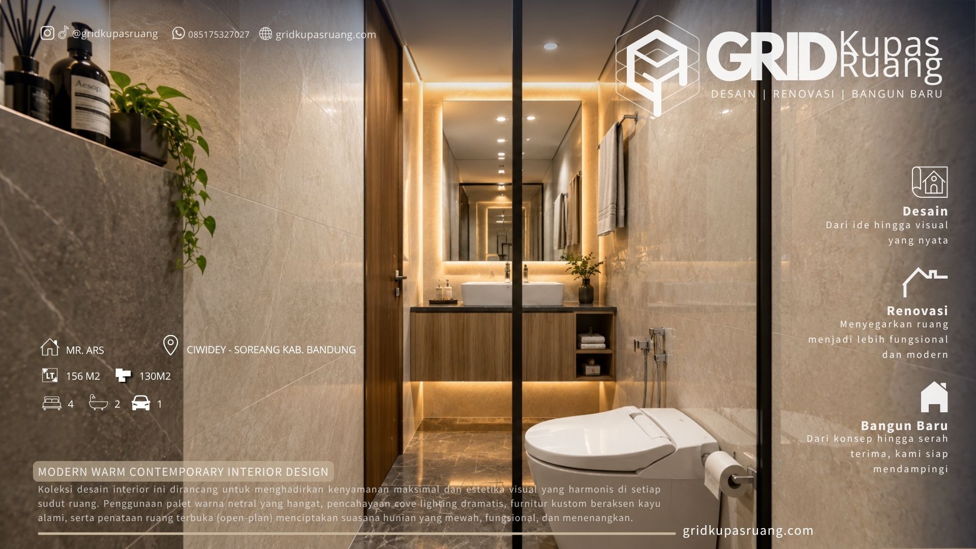 Design & Build yang Elegan & Fungsional