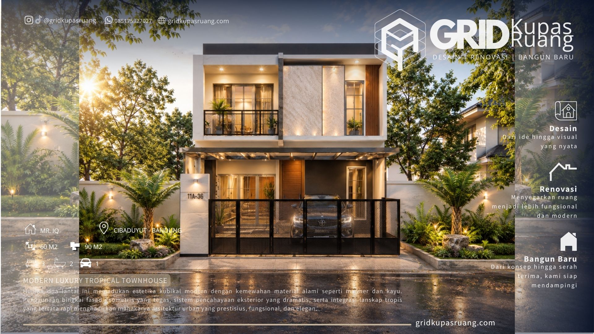 Portofolio rumah 2 lantai